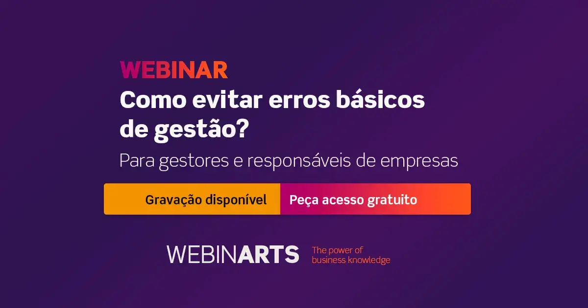 Webinar para gestores e responsáveis de empresas